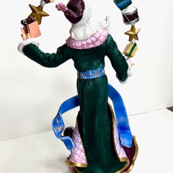 Vintage Lenox Pencil Santa - Santa's Magical Rainbow of Gifts (2012) - Picture 6 of 11